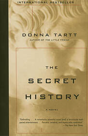 The cover of The Secret History by Donna Tartt